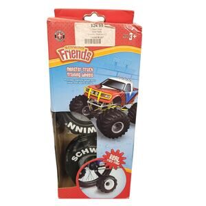 Schwinn Friends Monster Truck Training Wheels Kids Bike Accessory Riding Aid NIB